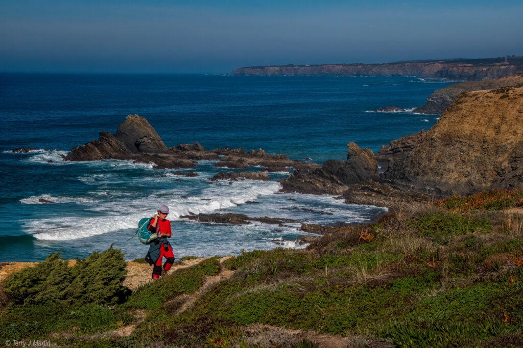 Coastal landscape of Rota Vicentina, Portugal