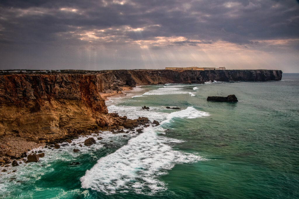 Coastal Scenery near Sagres, Portugal