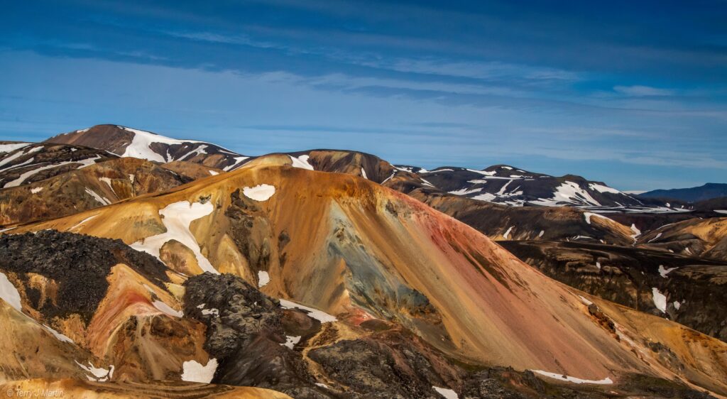 Rhyolite mountains near Landmannalaugar, Iceland