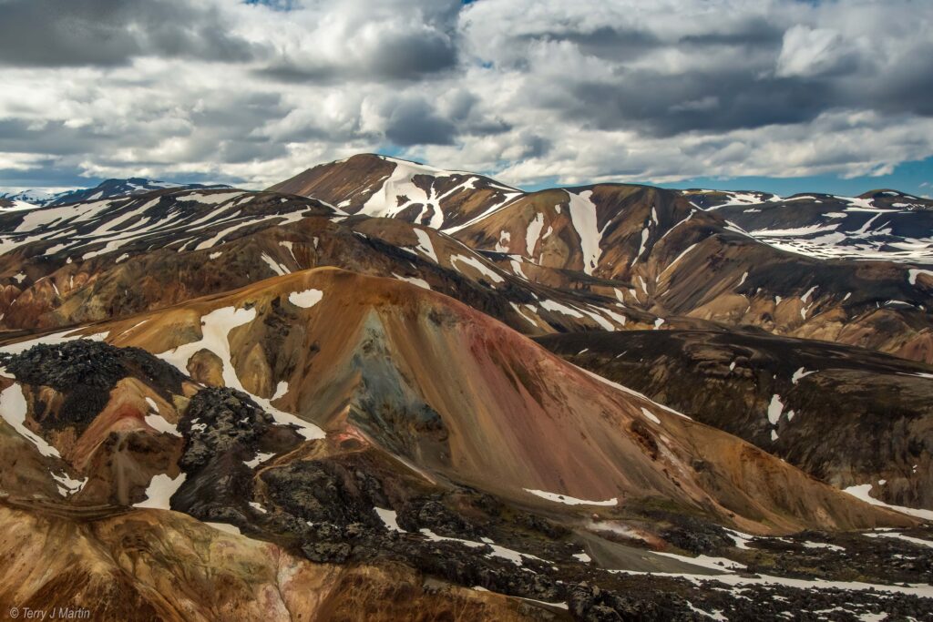 Trailside Scenery near Landmannalaugar, Iceland