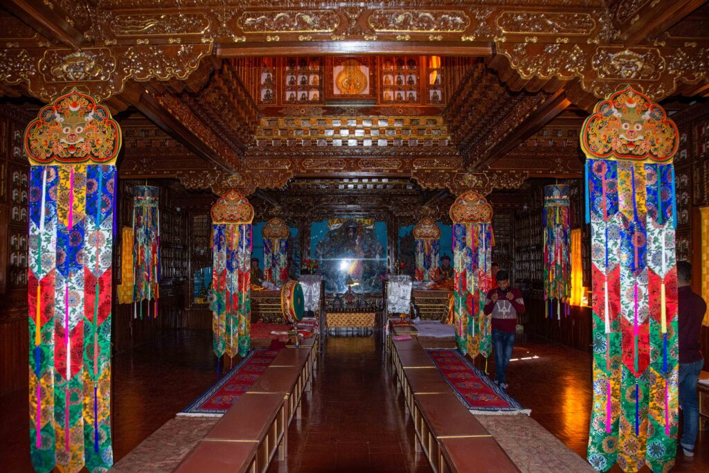 Kag Chode Monastery Interior