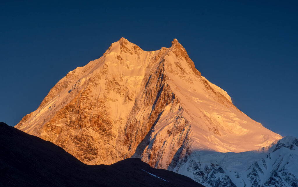 Mount Manaslu at Dawn