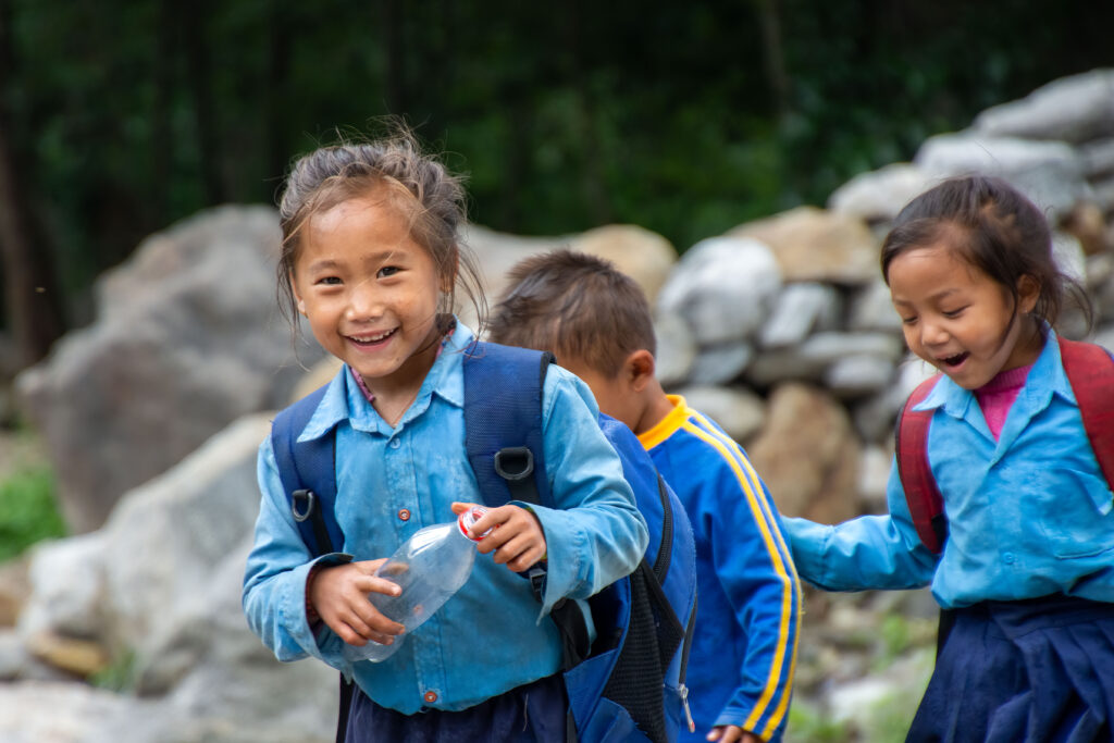 Nepalese Children at Play