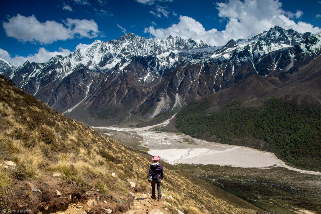 A path through Langtang Valley